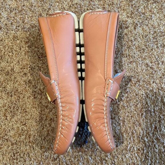 Louis Vuitton Orange Sandals with Gold Accents - Picture 8 of 11